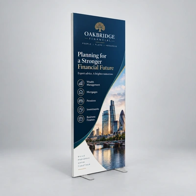  Seg Fabric Free Standing
