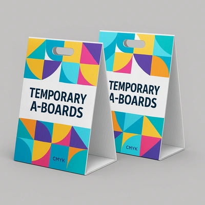  Temporary A - Boards