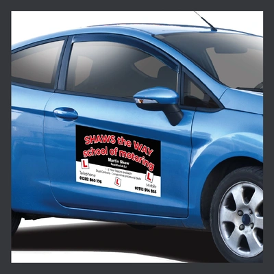  Vehicle Magnetic Signs - 01