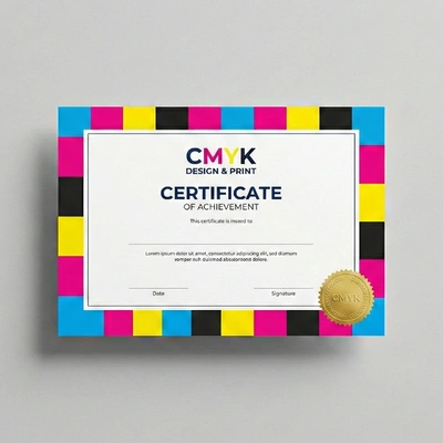  Certificate Printing