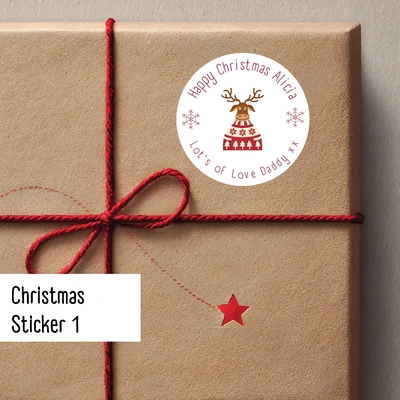  Christmas  -  Mockup  -  Sticker 1
