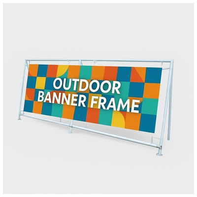  Outdoor Banner Frame