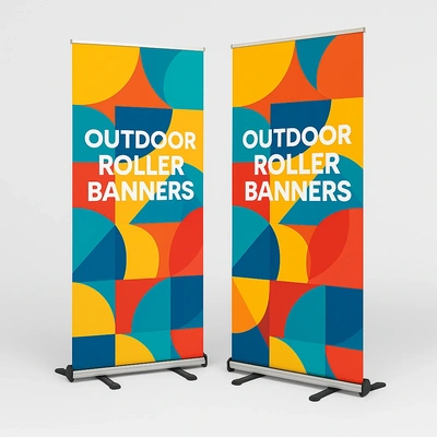  Outdoor Roller Banners