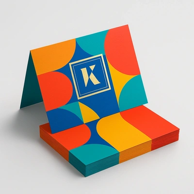  Folded Business Card
