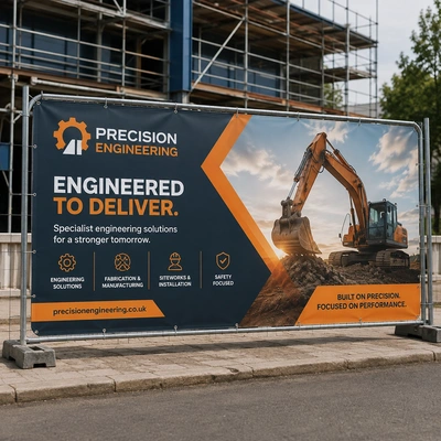  Heras Fencing Banner Printing