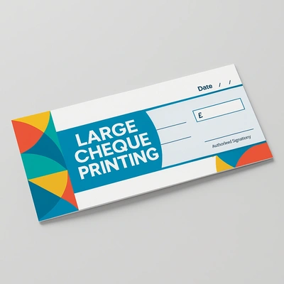  Large Cheque Printing