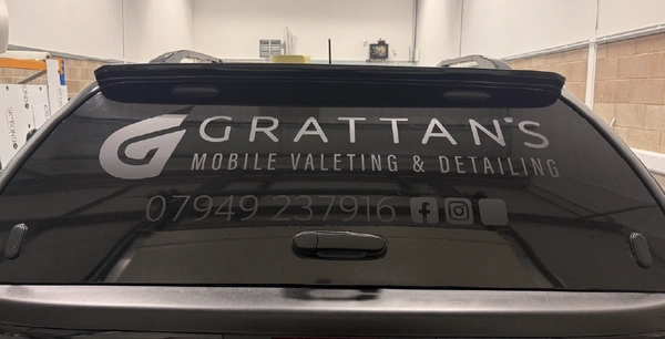  Grattans Valeting Vehicle Graphics