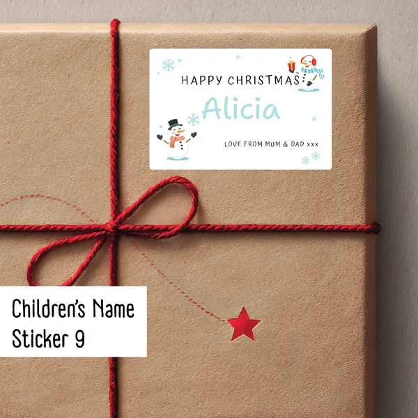  Childrens Name  -  Mockup  -  Sticker 9