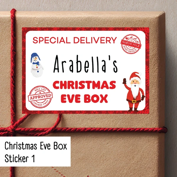  Christmas Eve  -  Mockup  -  Sticker 1
