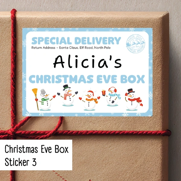  Christmas Eve  -  Mockup  -  Sticker 3