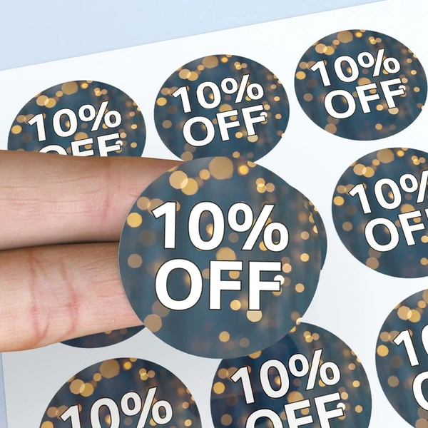  10 - Off - Sticker