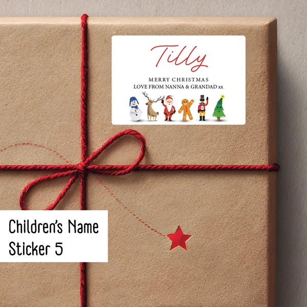  Childrens Name  -  Mockup  -  Sticker 5