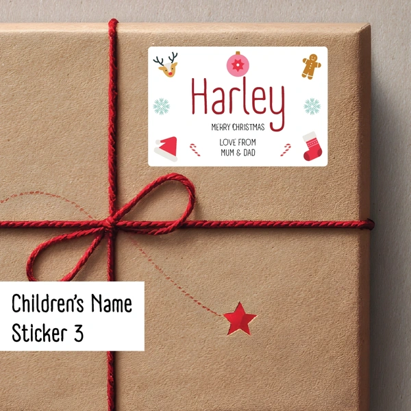  Childrens Name  -  Mockup  -  Sticker 3