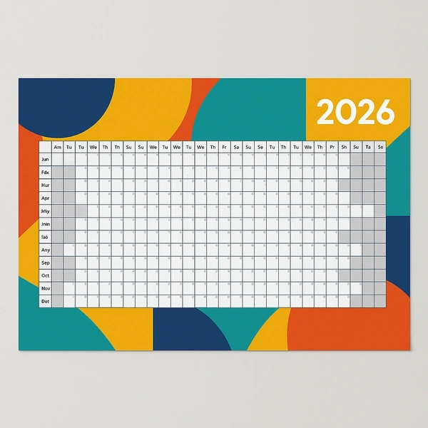  Wall Planner Printing