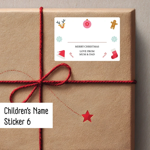  Childrens Name  -  Mockup  -  Sticker 6