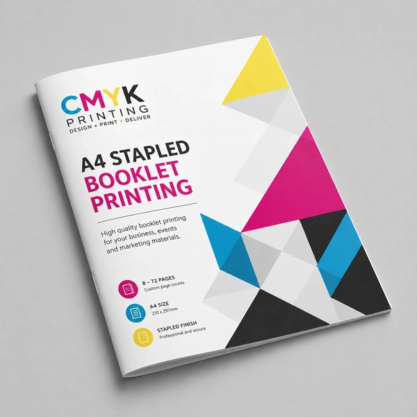  A4 Stapled Booklet Printing