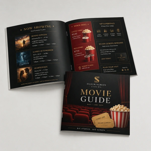  210mm Square Booklets
