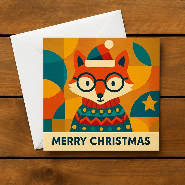  Square Christmas Cards Printing