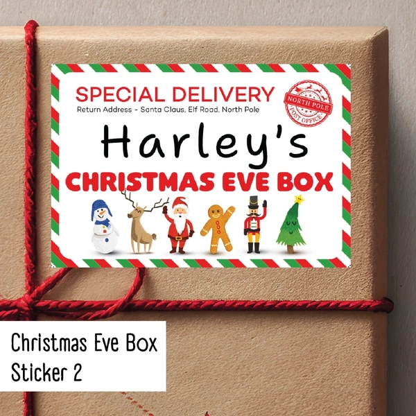  Christmas Eve  -  Mockup  -  Sticker 2