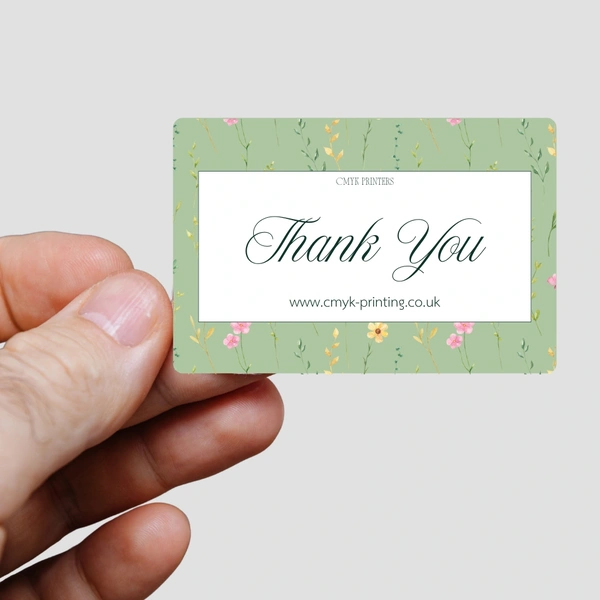  Rectangle Thank You Hand
