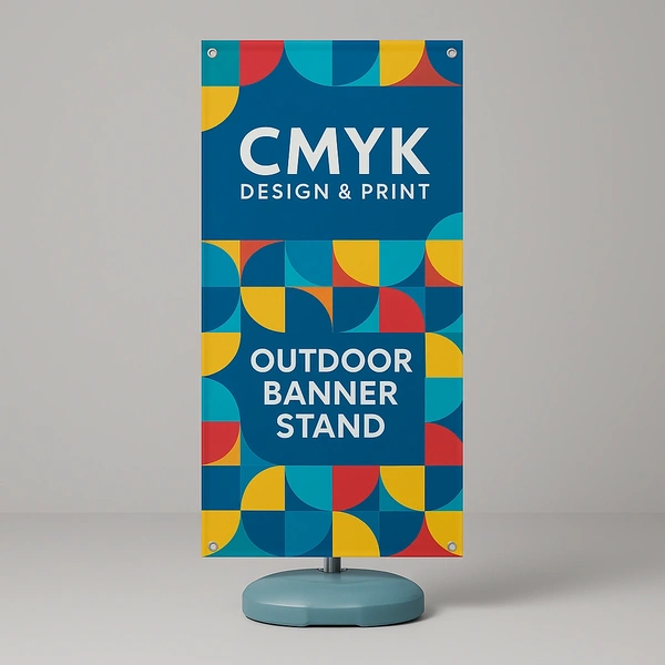  Outdoor Banner Stand